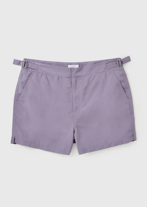 Lilac Buckle Smart Swim Shorts - Small Image 3