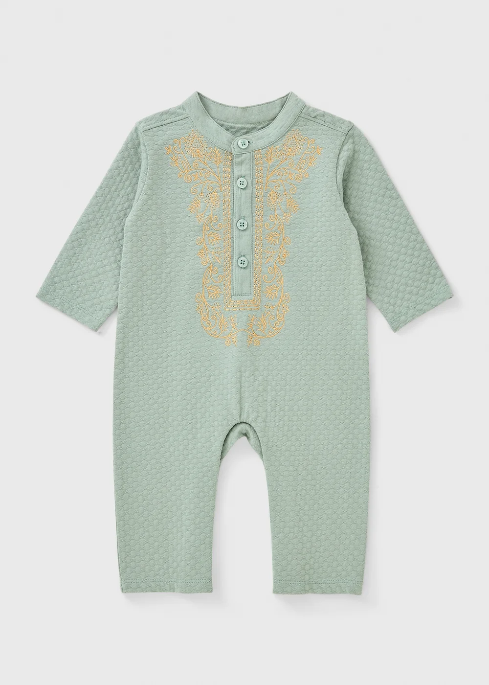 Baby Sage Eid Romper (Newborn-23mths) - Up to 1 Month Image 1