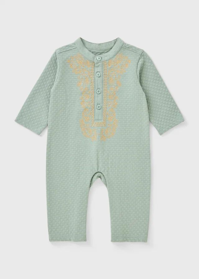 Baby Sage Eid Romper (Newborn-23mths)