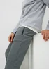 Grey Belted Trek Trousers - 30 Waist Regular Image 2