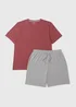 Red Essential Short Pyjama Set - Extra small Image 3
