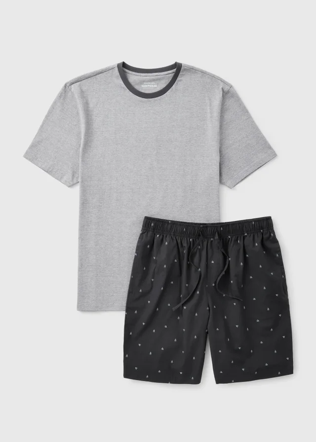 Grey Short Pyjama Set