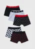 5 Pack Boys Multicolour Football Trunks (2-13yrs) - Age 2 - 3 Years Image 1
