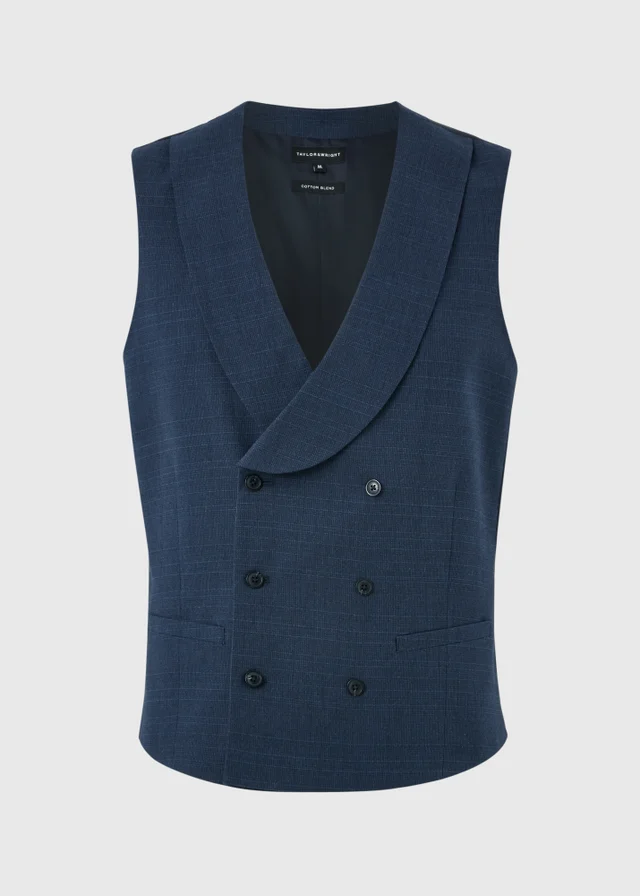 Taylor & Wright Highgrove Italian Navy Suit Waistcoat