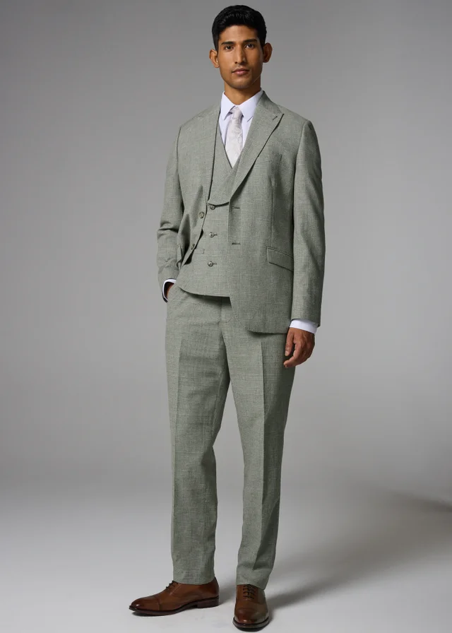 Taylor & Wright Eden Italian Green Tailored Fit Suit Jacket