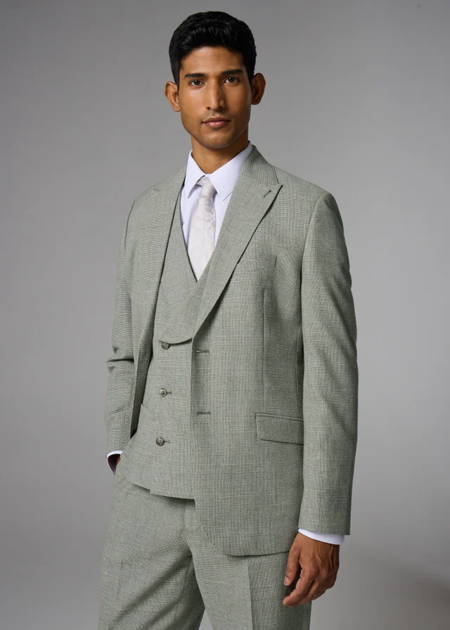 Taylor & Wright Eden Italian Green Tailored Fit Suit Jacket