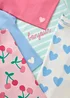5 Pack Girls Pink Cherry T-Shirts (1-7yrs) - 1 to 1 half years Image 2