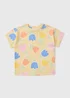 Girls Yellow Tulip T-Shirt (1-7yrs) - 1 to 1 half years Image 1