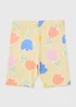 Girls Yellow Tulip Shorts (1-7yrs) - 1 to 1 half years Image 1