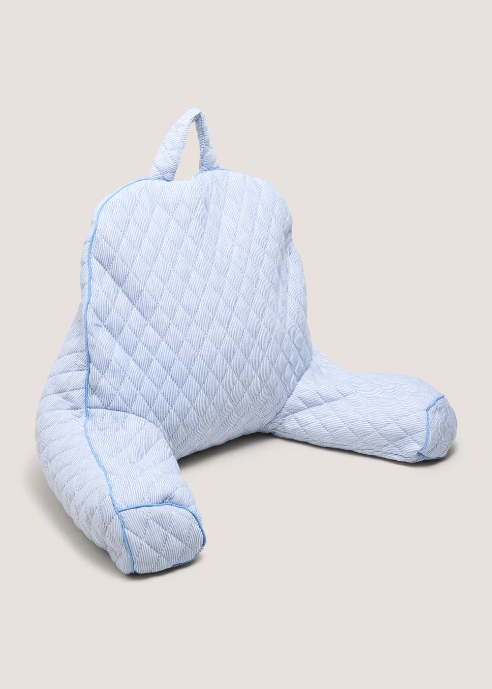 Blue Textured Cuddle Cushion Image 1