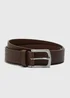 Brown Herringbone Embossed Belt - 2XL/3XL Image 1