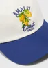 Blue Lemon Embroidered Cap - One Size Image 2