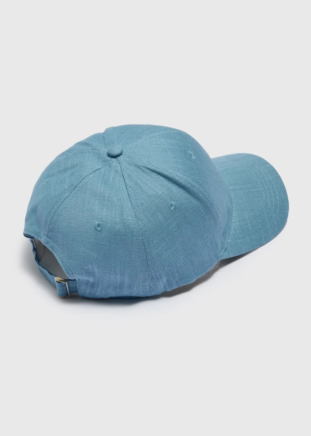 Blue Linen Cap - One Size Image 2