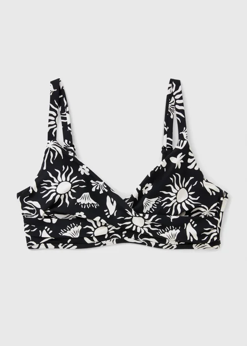 DD+ Black Celestial Shapewear Bikini Top - 32DD Image 3