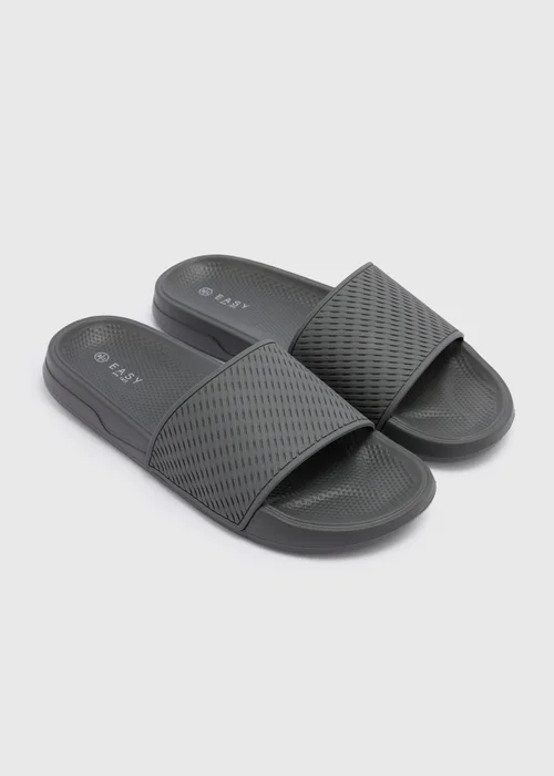 Grey Embossed Sliders - 6 Image 1