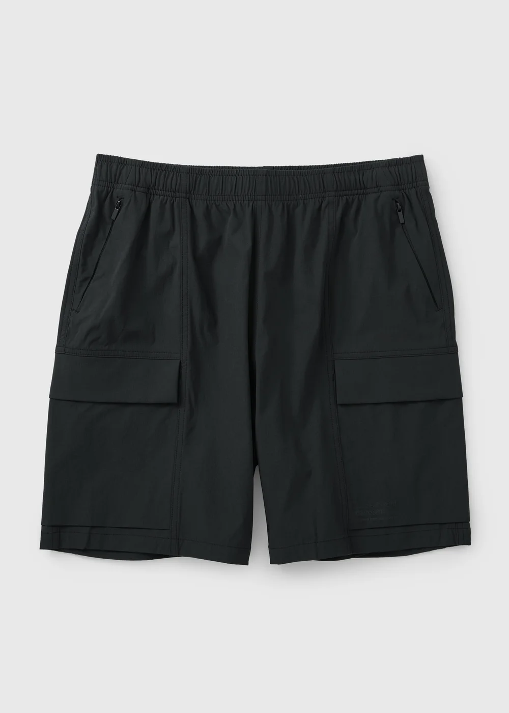 Black Ripstop Tech Cargo Shorts - XXL Image 1