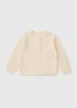 Girls Cream Pointelle Cardigan (1-7yrs) - 1 to 1 half years Image 1