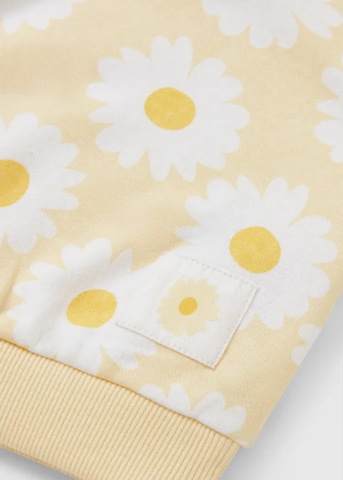 Girls Yellow Daisy Sweatshirt (1-7yrs) - 1 to 1 half years Image 2