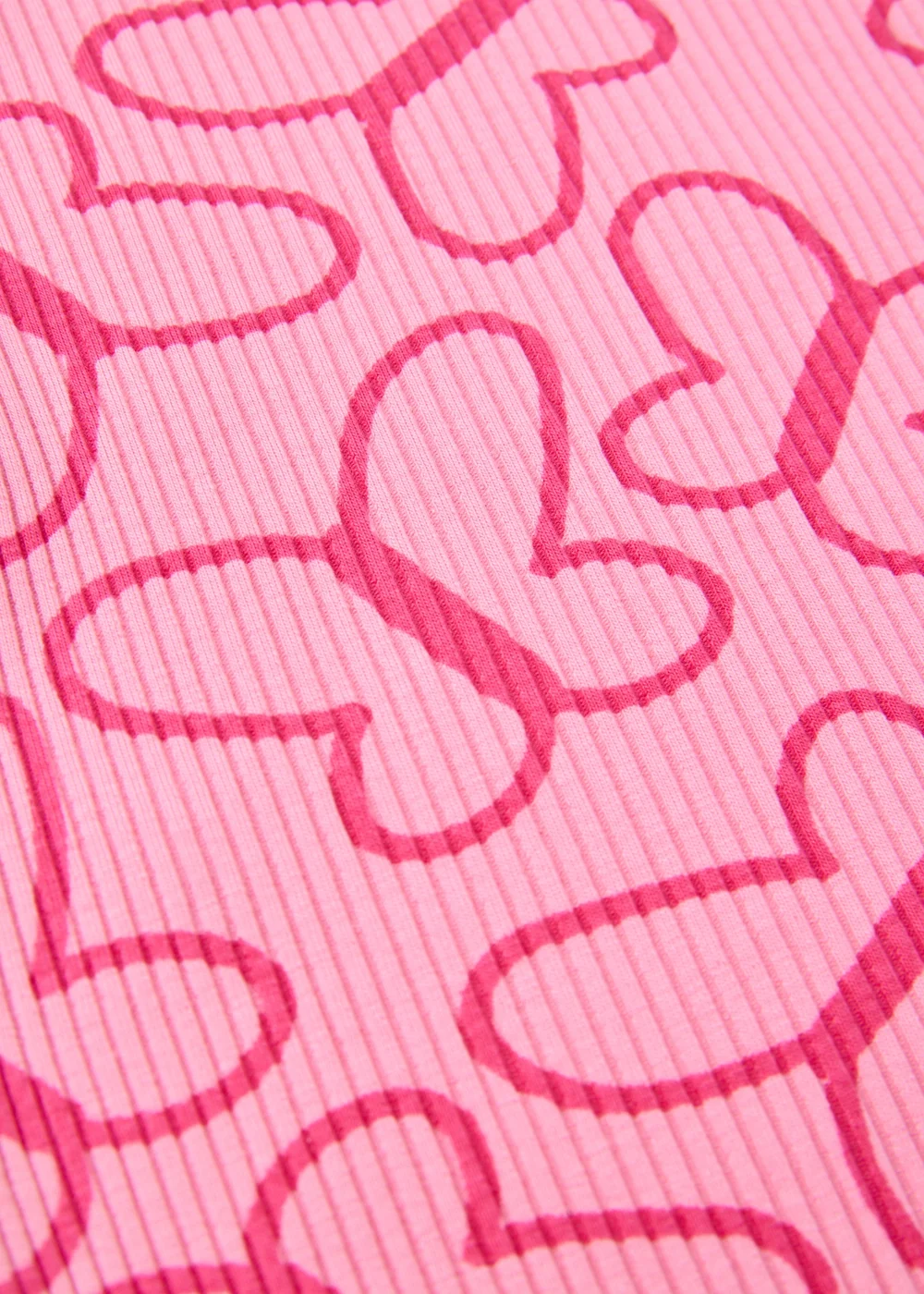 Girls Pink Butterfly Ribbed Top & Flare Set (1-7yrs) - 1 to 1 half years Image 2