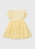 Girls Yellow Tutu Mesh Dress (1-7yrs) - 1-1.5 Yrs Image 1