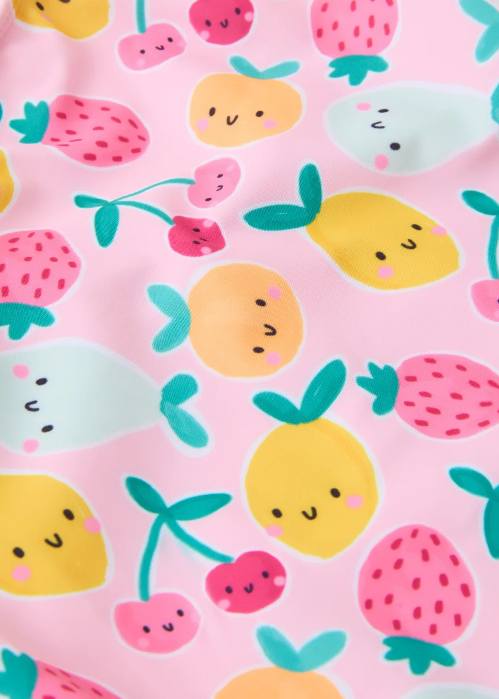 Girls Pink Fruit Swimming Costume (1-7yrs) - 1 to 1 half years Image 2