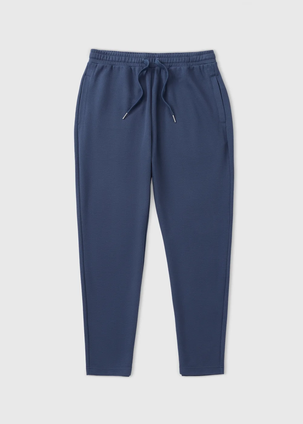 Blue Smart Co Ord Jogging Bottoms - Small Image 4