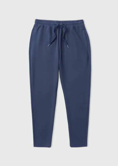 Blue Smart Co Ord Jogging Bottoms - Small Image 4