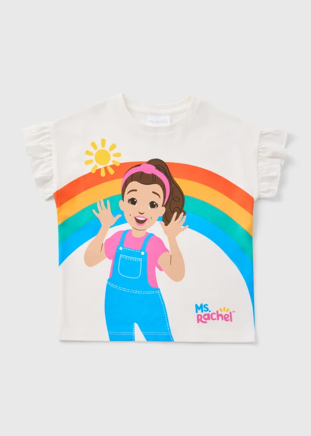 Ms Rachel Girls Cream T-Shirt (1-5yrs)
