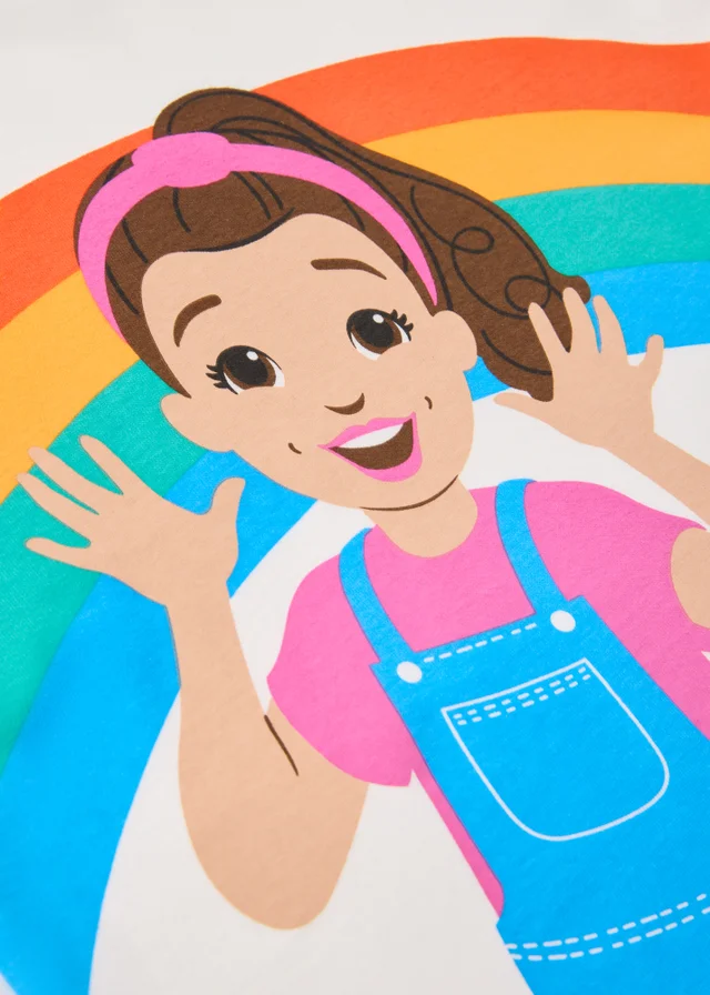 Ms Rachel Girls Cream T-Shirt (1-5yrs)