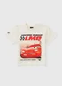 Cars Boys White Lightning McQueen Photographic T-Shirt (1-7yrs) - 1 to 1 half years Image 1