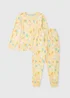 Kids Yellow Easter Bunny Long Pyjama Set (1-13yrs) - 1 to 1 half years Image 1