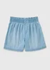 Girls Light Wash Denim Shorts (1-7yrs) - 1 to 1 half years Image 1
