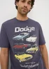 Navy Dodge Printed T Shirt - Small Image 2