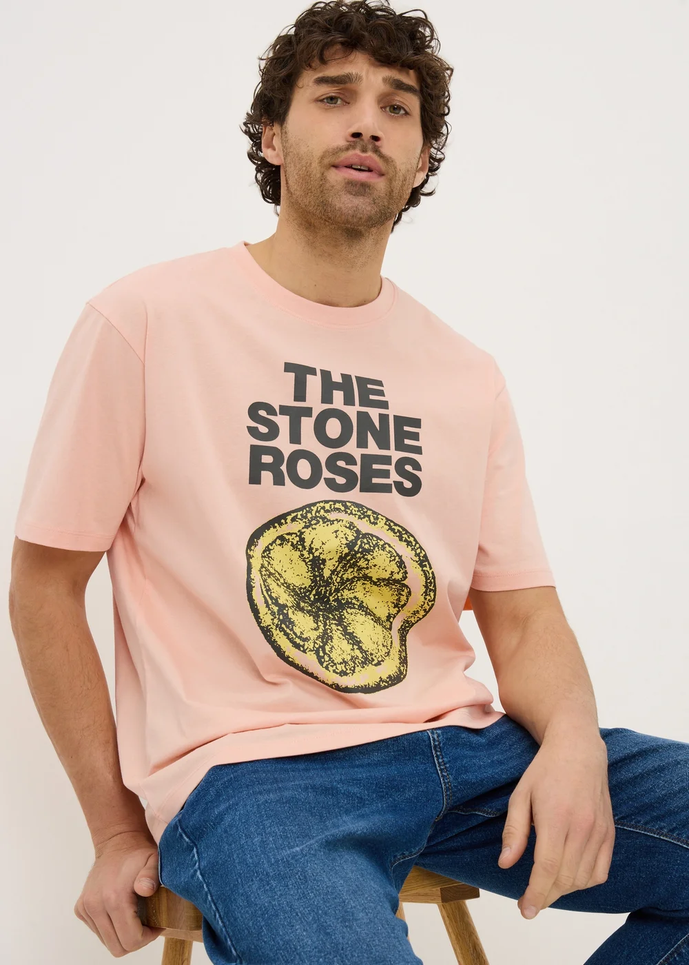 Stone Roses Coral Band T-Shirt - Small Image 1