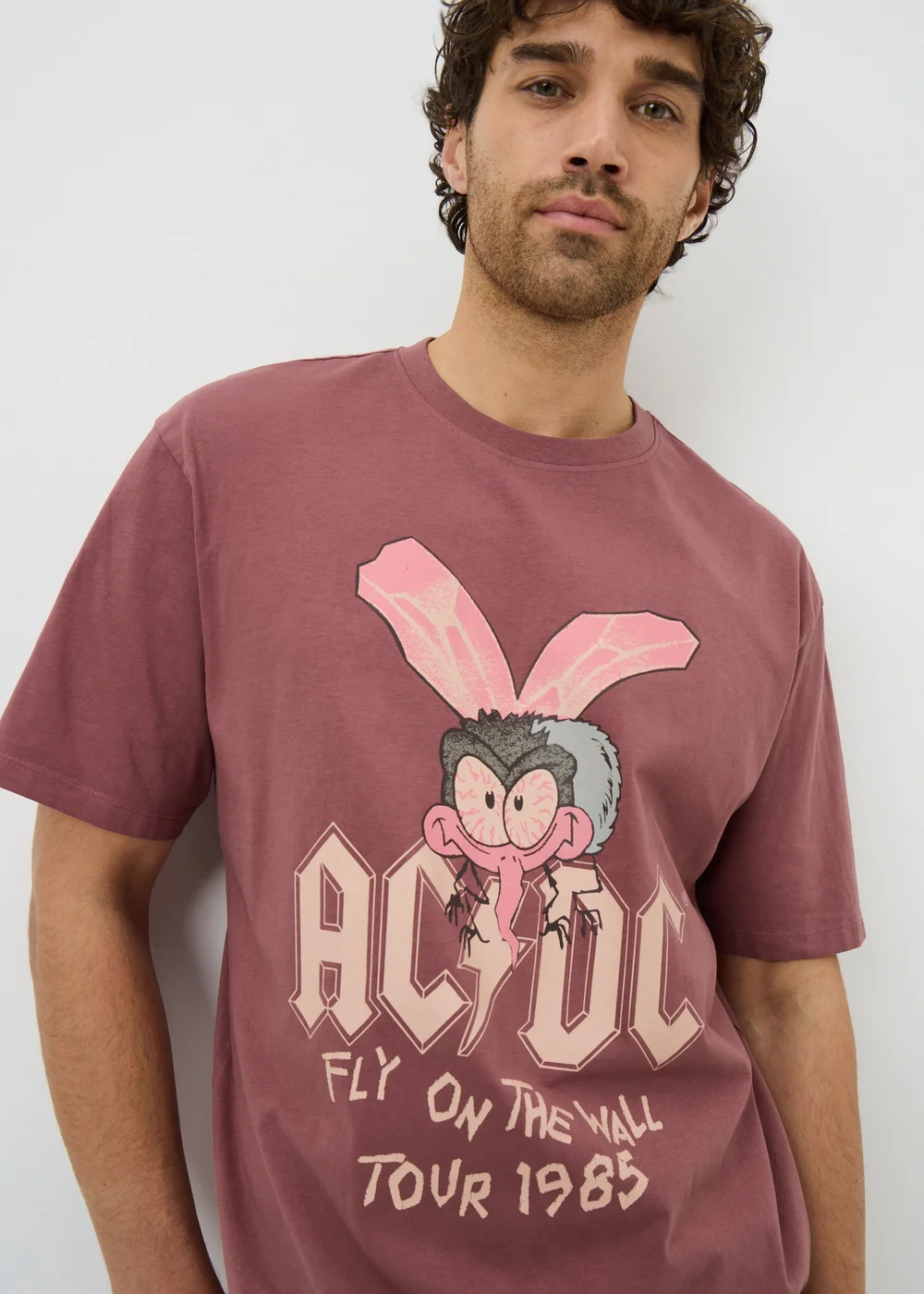 AC DC Maroon Band T-Shirt - S Image 3