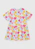 Girls Blue Heart Dress (1-7yrs) - 1-1.5 Yrs Image 1