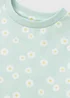 Girls Green Daisy Dress (1-7yrs) - 1-1.5 Yrs Image 2