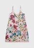 Pink Floral Chemise Nightie - XXL Image 3