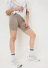 Beige Seamless Cycling Shorts - Small Image 2