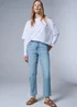 Light Wash Ava Mom Jeans - Size 24 29 leg Image 1