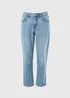 Light Wash Ava Mom Jeans - Size 24 29 leg Image 4