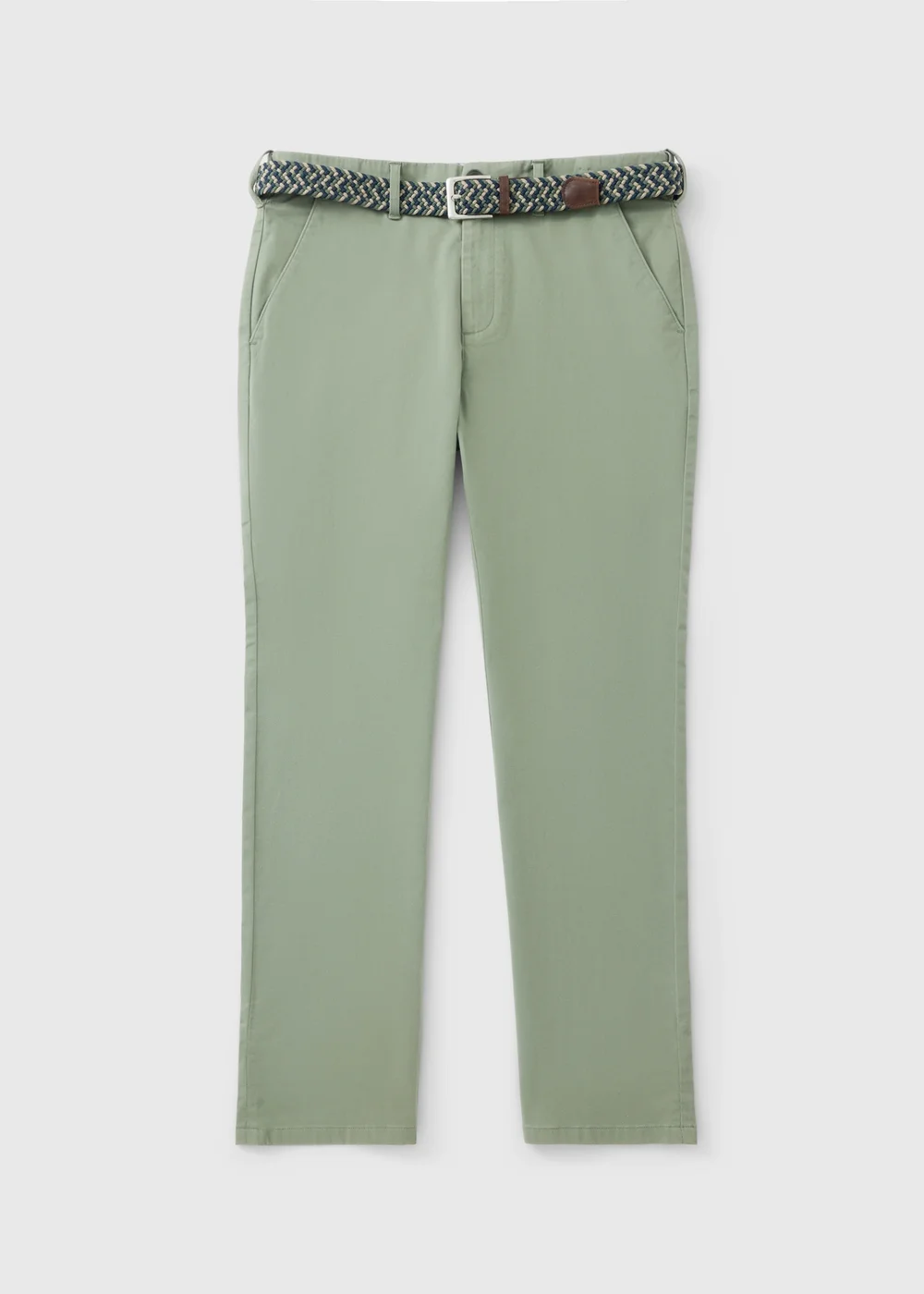 Lincoln Green Chino Trousers - 32 Waist Regular Image 1