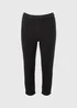 Black Cropped Jeggings - Size 8 Image 4