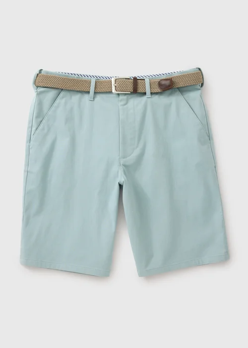 Sage Green Chino Shorts - 32 waist Image 3