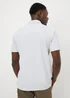 White Waffle Jersey Short Sleeve Shirt - Small Image 3