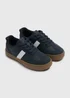 Boys Navy Panel Trainers (Younger 10-Older 6) - Size 10 Infants Image 1