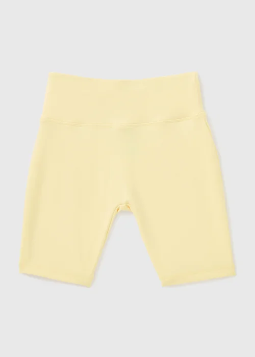Girls Lemon Soft Touch Cycling Shorts (7-15yrs) - Age 7 Years Image 1