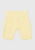 Girls Lemon Soft Touch Cycling Shorts (7-15yrs) - Age 7 Years Image 1
