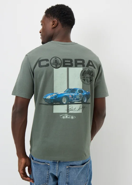 Green Shelby Cobra Printed T-Shirt - Small Image 2