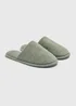 Green Cord Closed Toe Slippers - Small Image 1